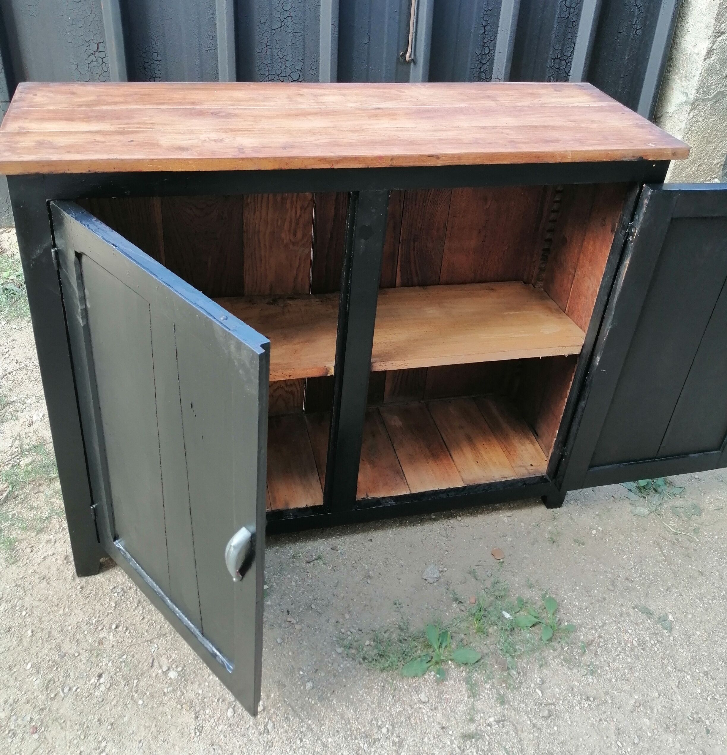 Wooden parisian buffet