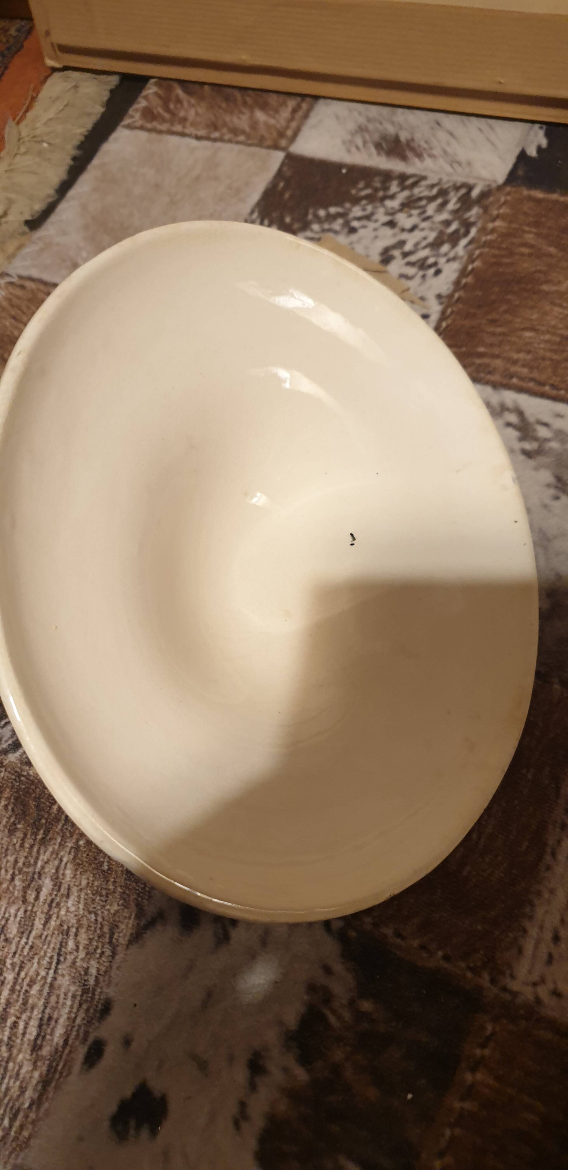 English earthenware soup tureen