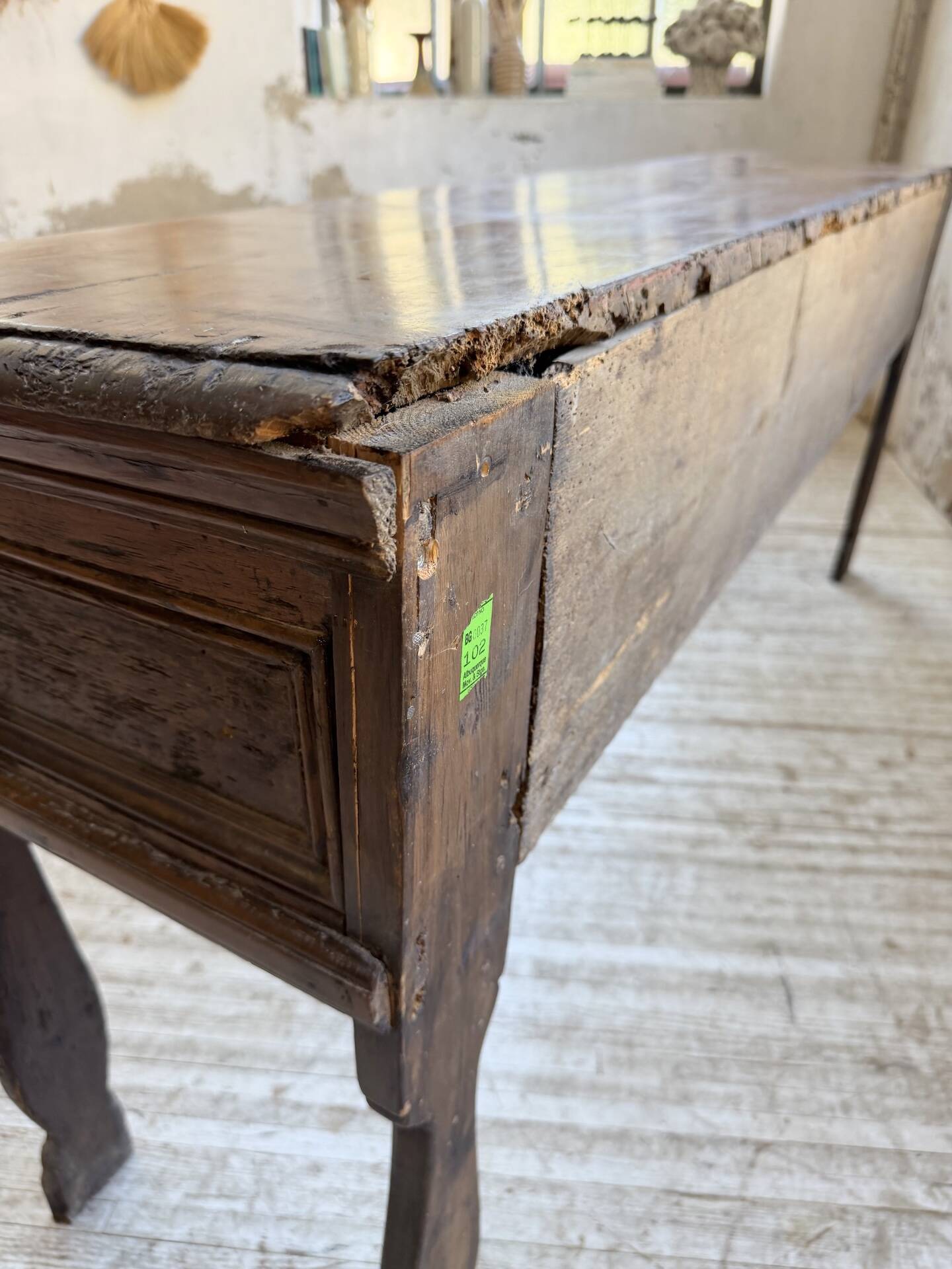 Console bois pin 1900