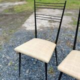 4 vintage colette gueden chairs