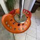 Orange tractor stool Pivoting mower Etienne Fermigier mirima 70