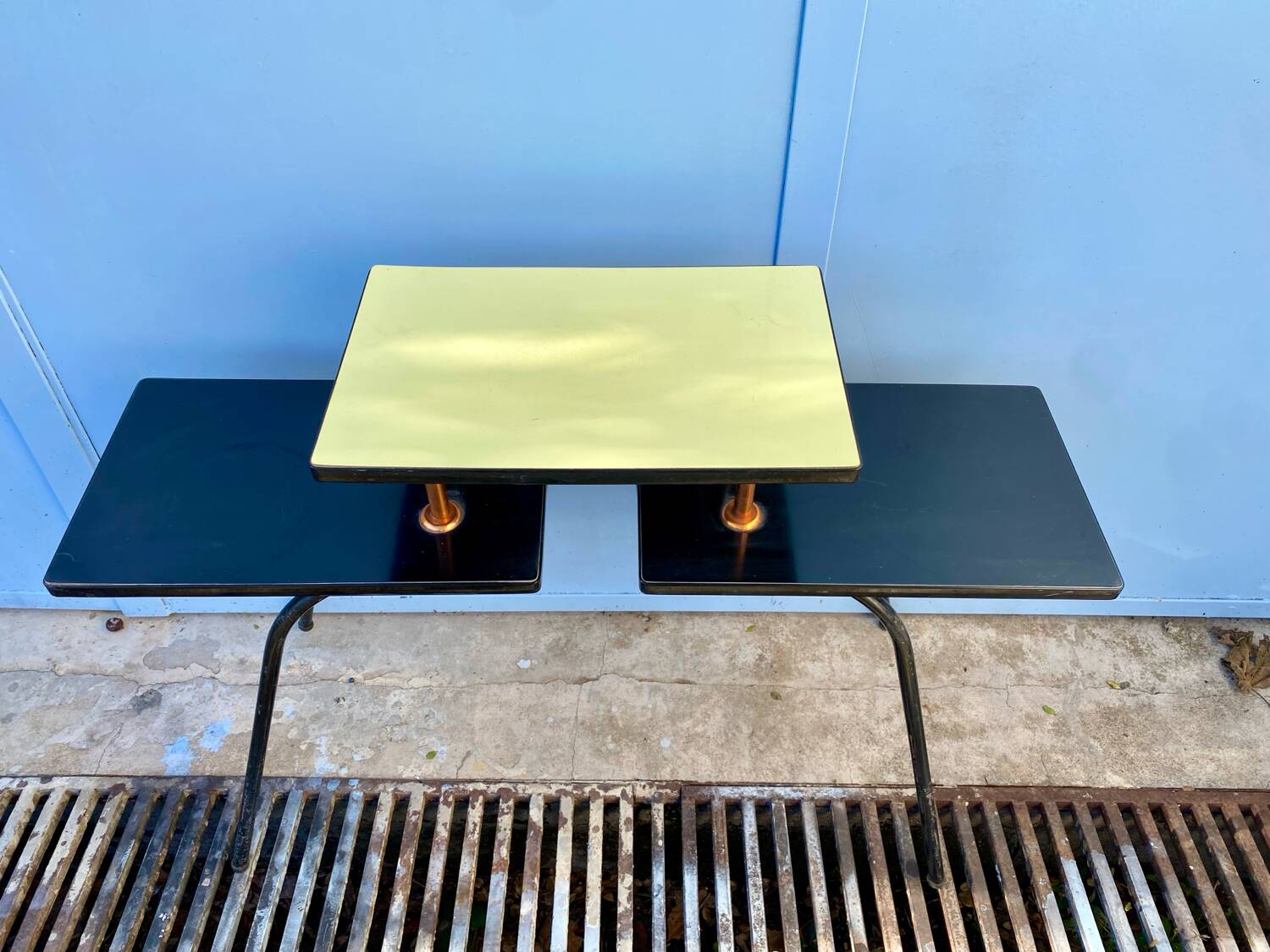 Porte plante vintage en formica