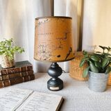 Vintage wooden lamp “Escale”