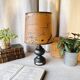 Lampe vintage en bois “Escale”