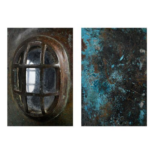 Early 20th century scuba diving helmet