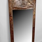 Miroir Art Nouveau, "Le Coq Français Triomphant de L'Aigle Allemand", 1916