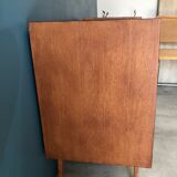 Vintage chest of drawers with compass feet