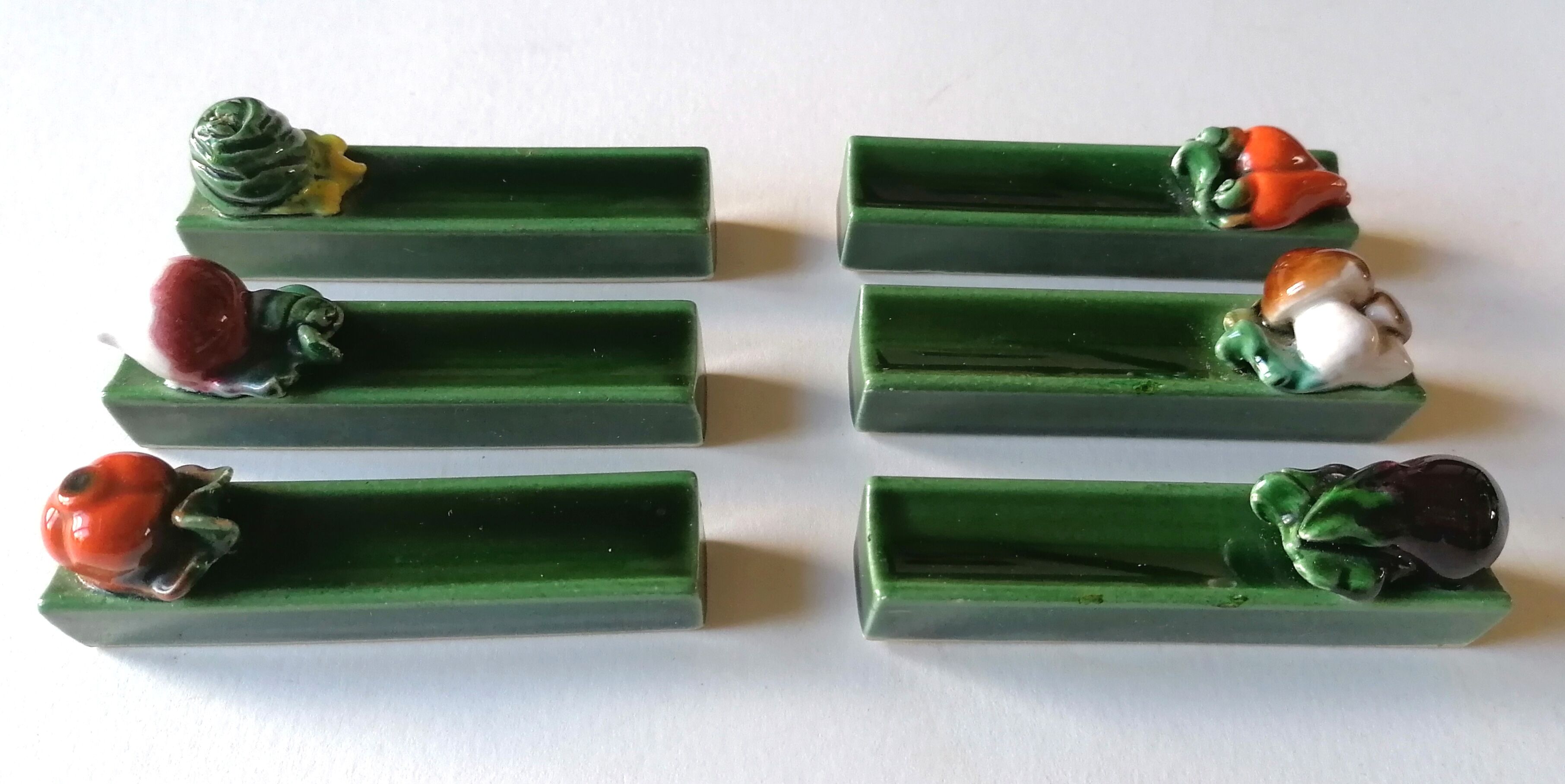 6 slurry vegetable knife holders