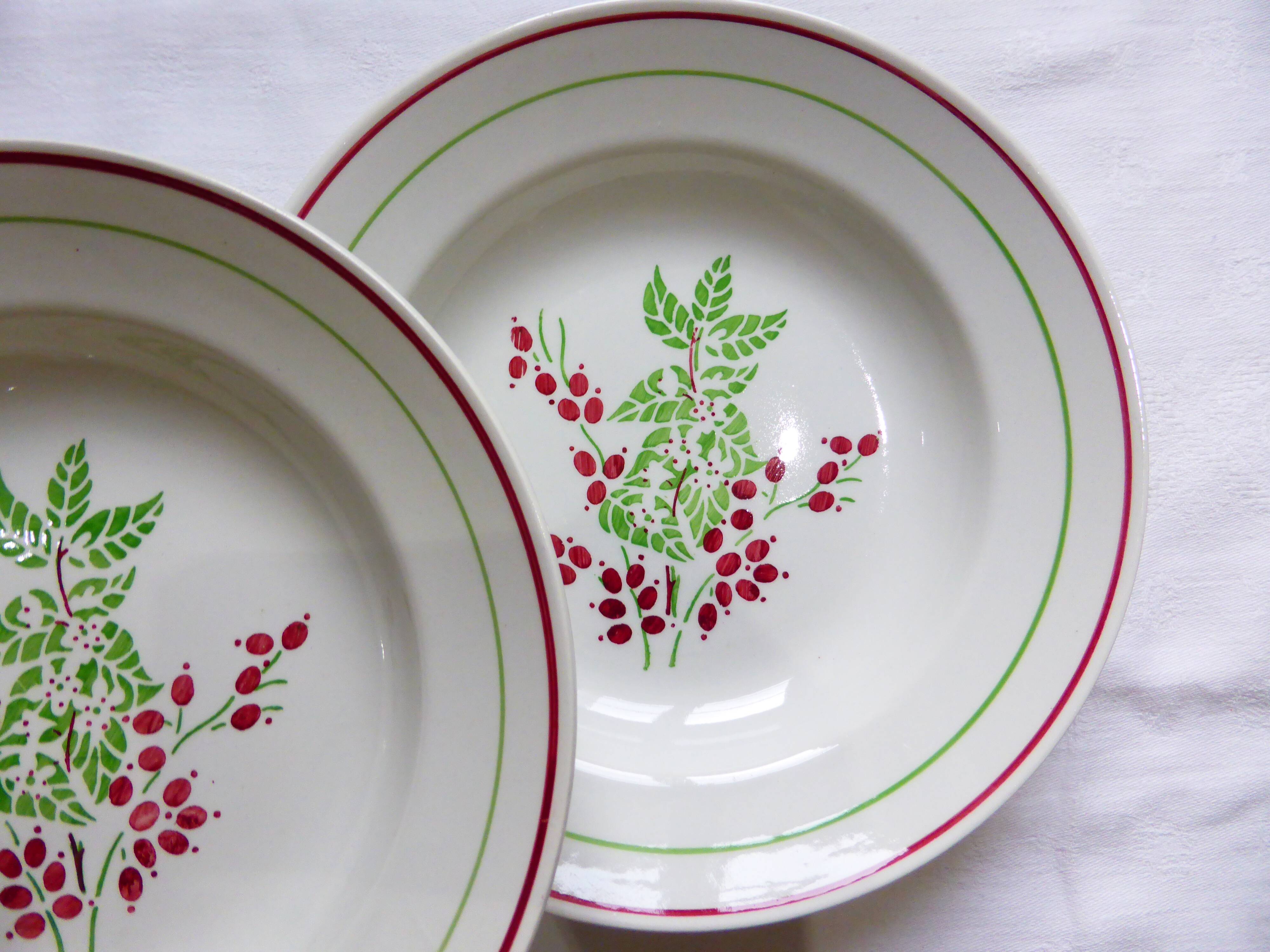 Set of 4 deep plates 2010108