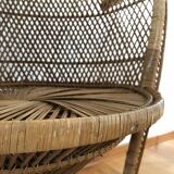 Emmanuelle chair - peacock