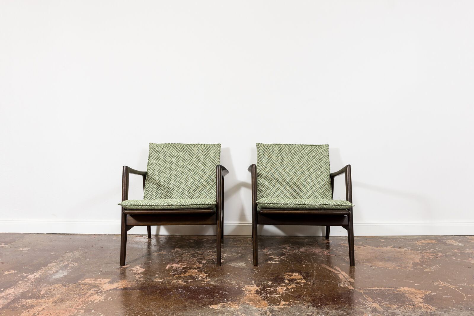 Pair of armchairs type 300 130, 1960's