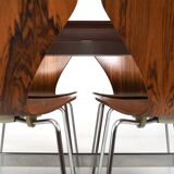 Arne Jacobsen Shaker Table and Series 7 Chairs 1960s