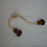 Old wood and iron hook