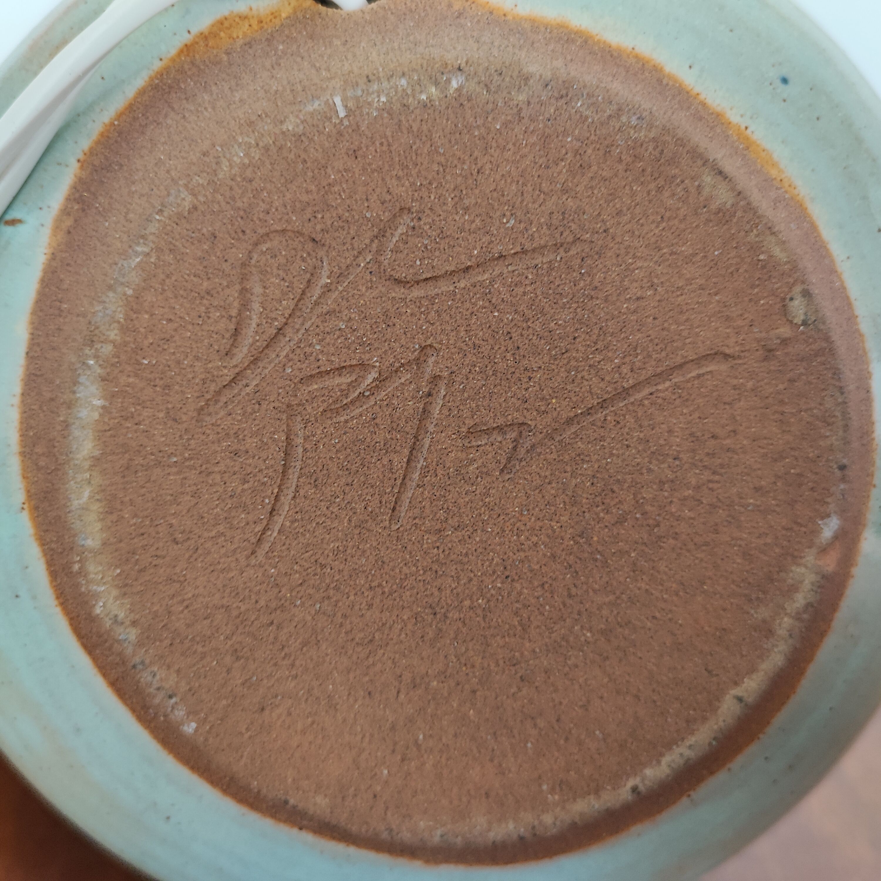 Stoneware bedside lamps