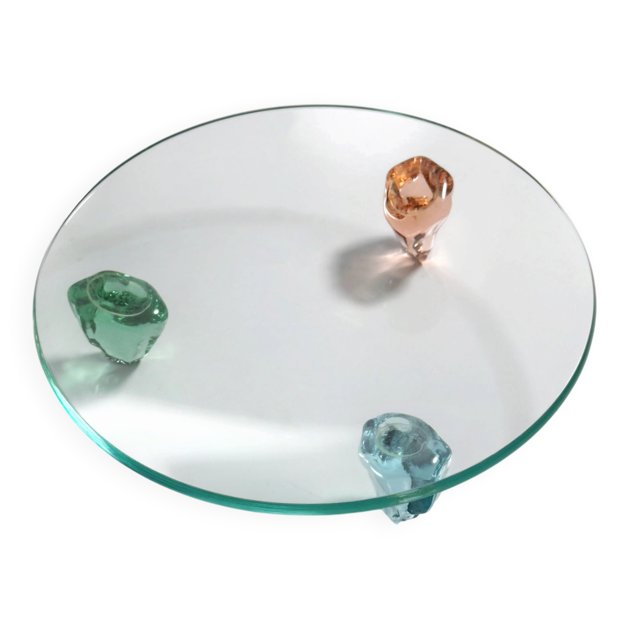 Postmodern Murano Serving Plate - 1990s