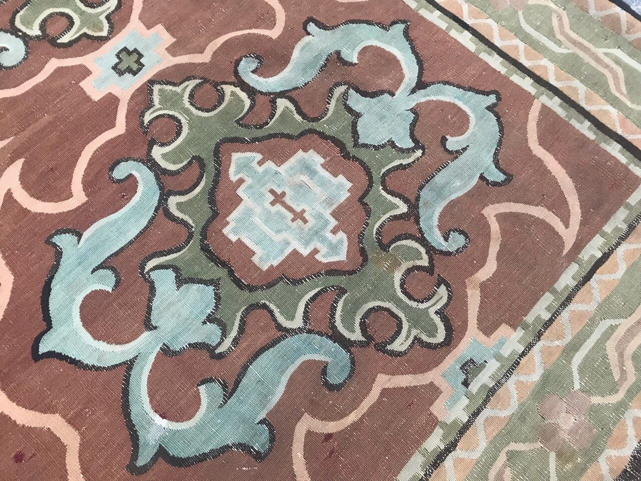 Carpet Aubusson 19th hand woven 208x306 cm