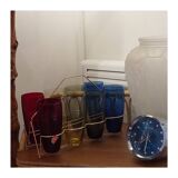 Orange juice set and display stand