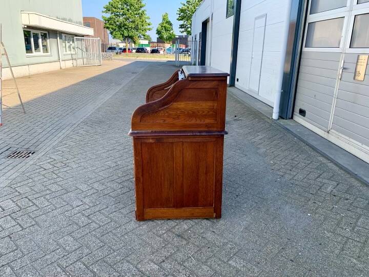 Bureau à volets en chêne