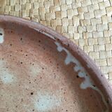 Series of 8 flat sandstone plates