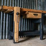 Old restored workbench