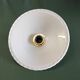 White opaline lampshade with wavy edges - mid. 20th century