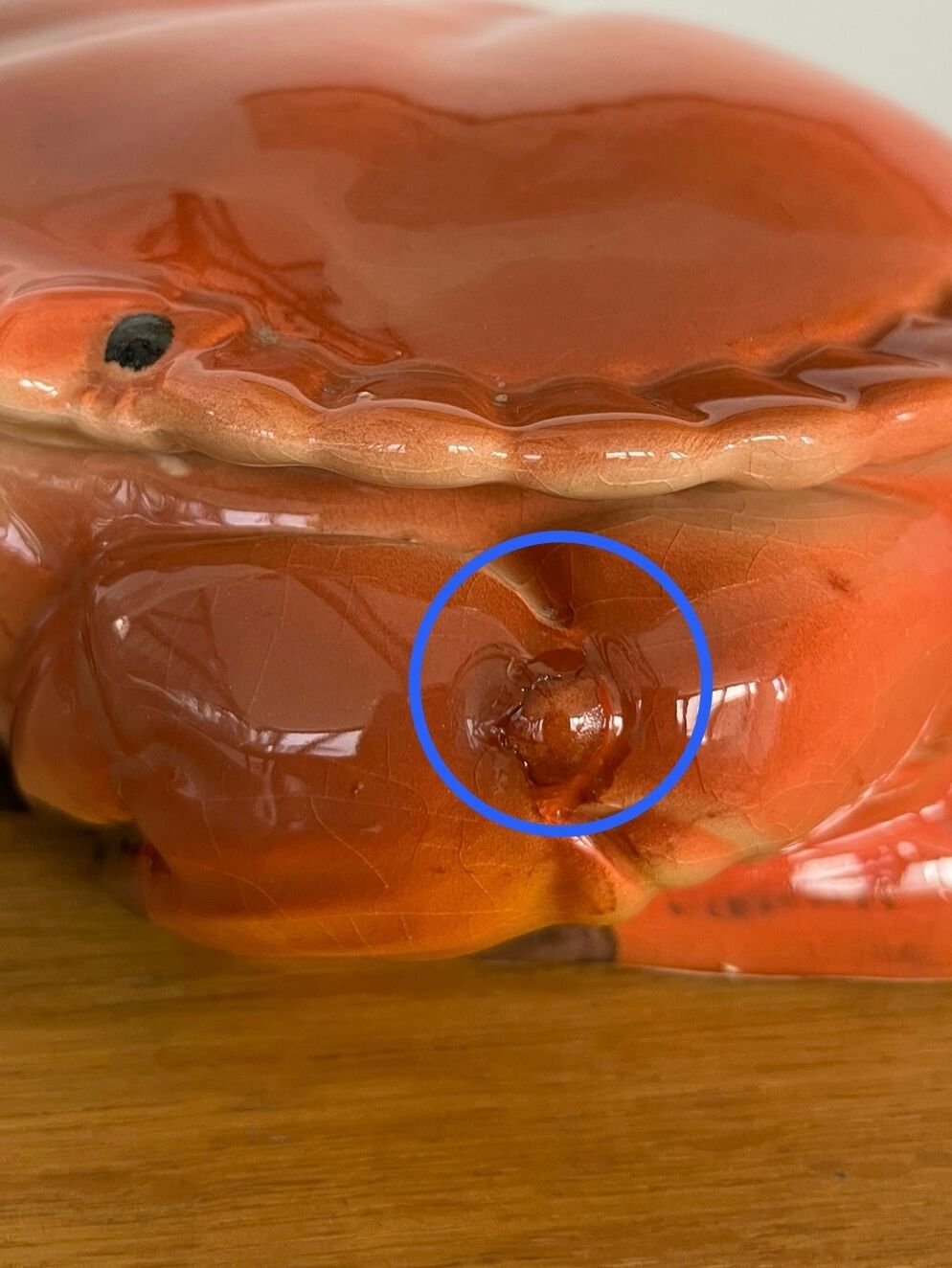 Terrine box "crab" Michel Caugant