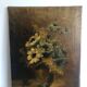 Oil on canvas 19th century bouquet of flowers
