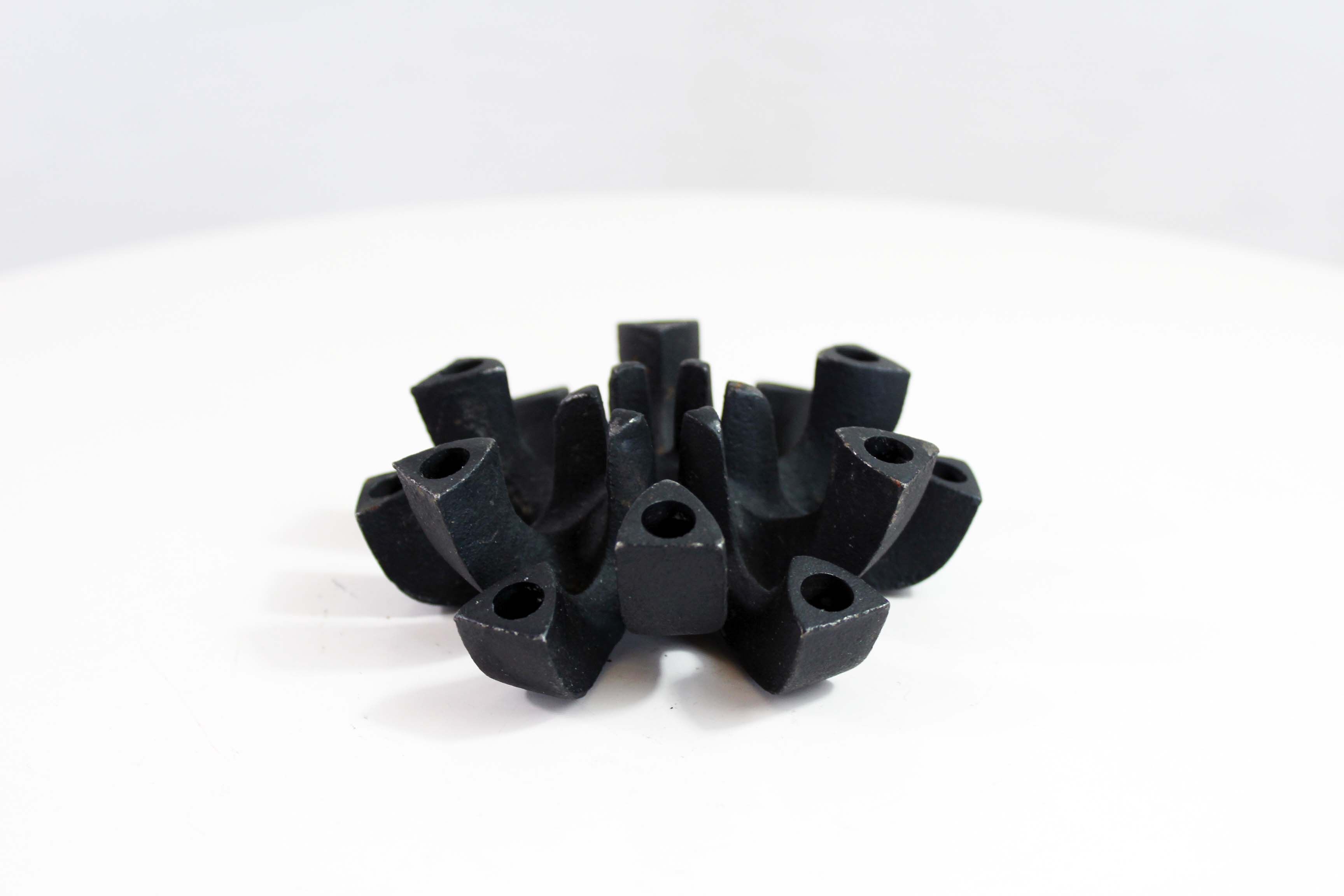 50s cast iron candlestick