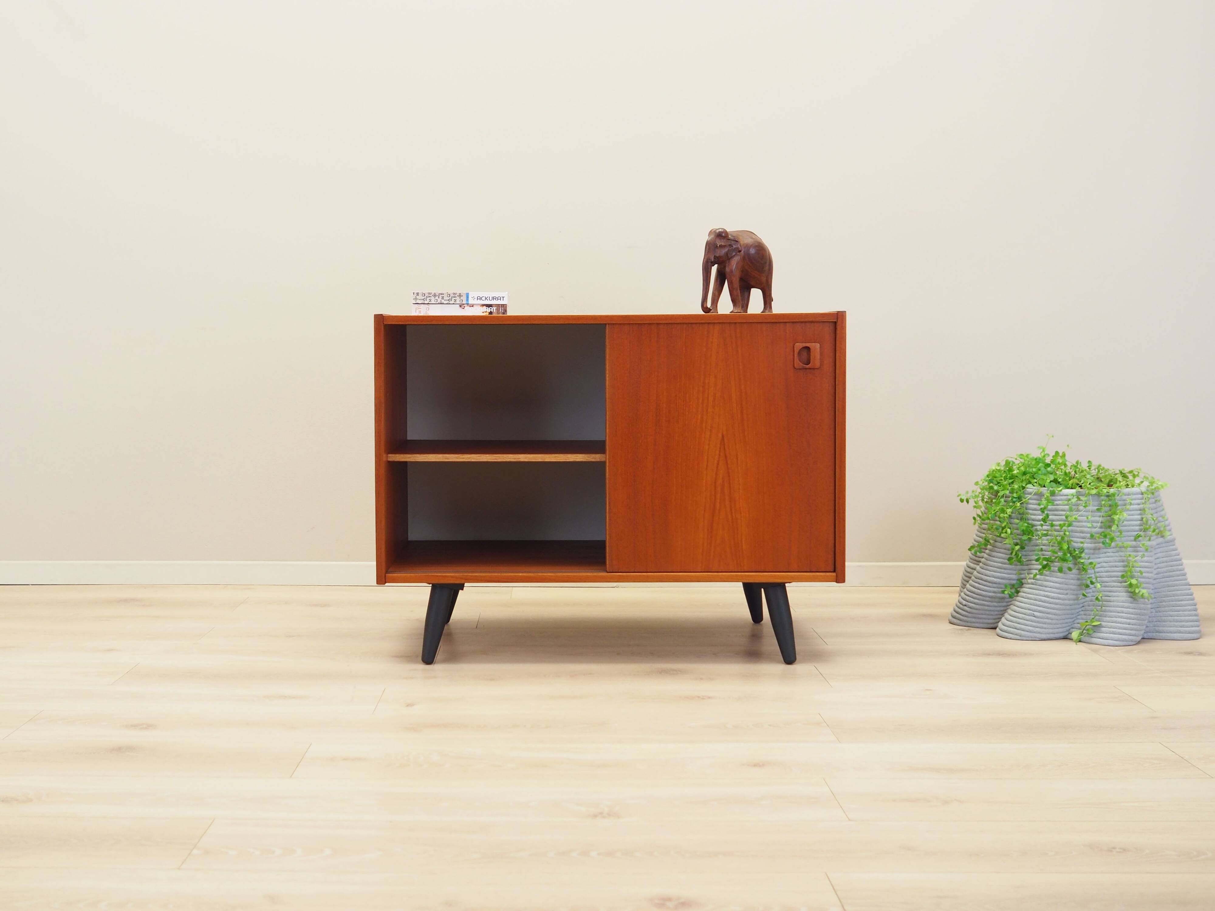 Teak cabinet, Danish design, 1970s, production: Denmark
