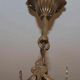 Suspension chandelier with metal and glass grapevines manufactured 60's / 70's