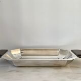 Art Deco silver metal bread basket