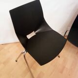 Pair of Shell chairs, designed by Angelo Pinaffo