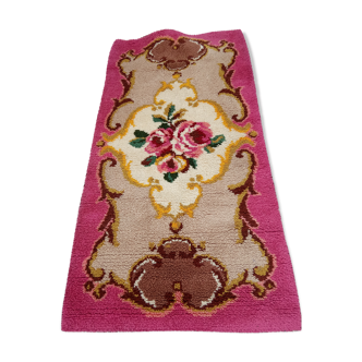 Tapis à fleurs - 175x90cm