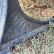 Antique garden bench