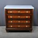 Rosewood and rosewood marquetry commode, Louis XVI style – late 19th century