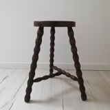 Vintage tripod stool