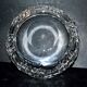 Salad bowl cut in art deco cut crystal beveled geometric decoration 20cm