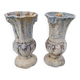 Pair of cast iron vases from 1900 from Charleville-Mézières