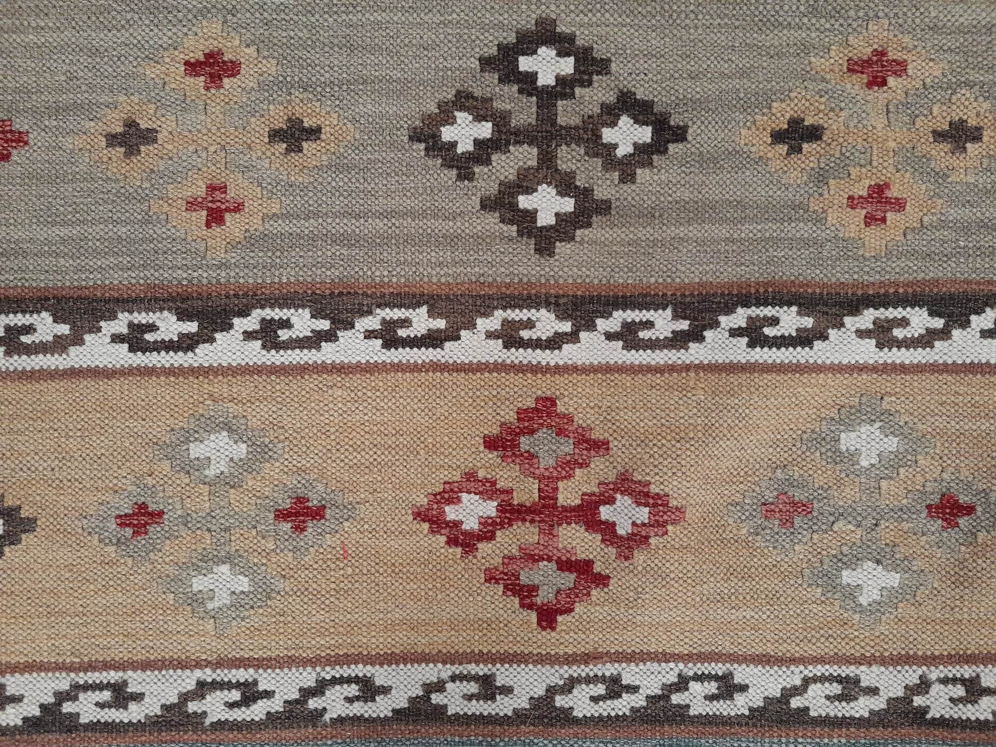 Tapis kilim kibak fait main 240x170cm