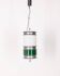 VINTAGE 60'S CHANDELIER IN GLASS AND PLASTIC DESIGN GOFFREDO REGGIANI