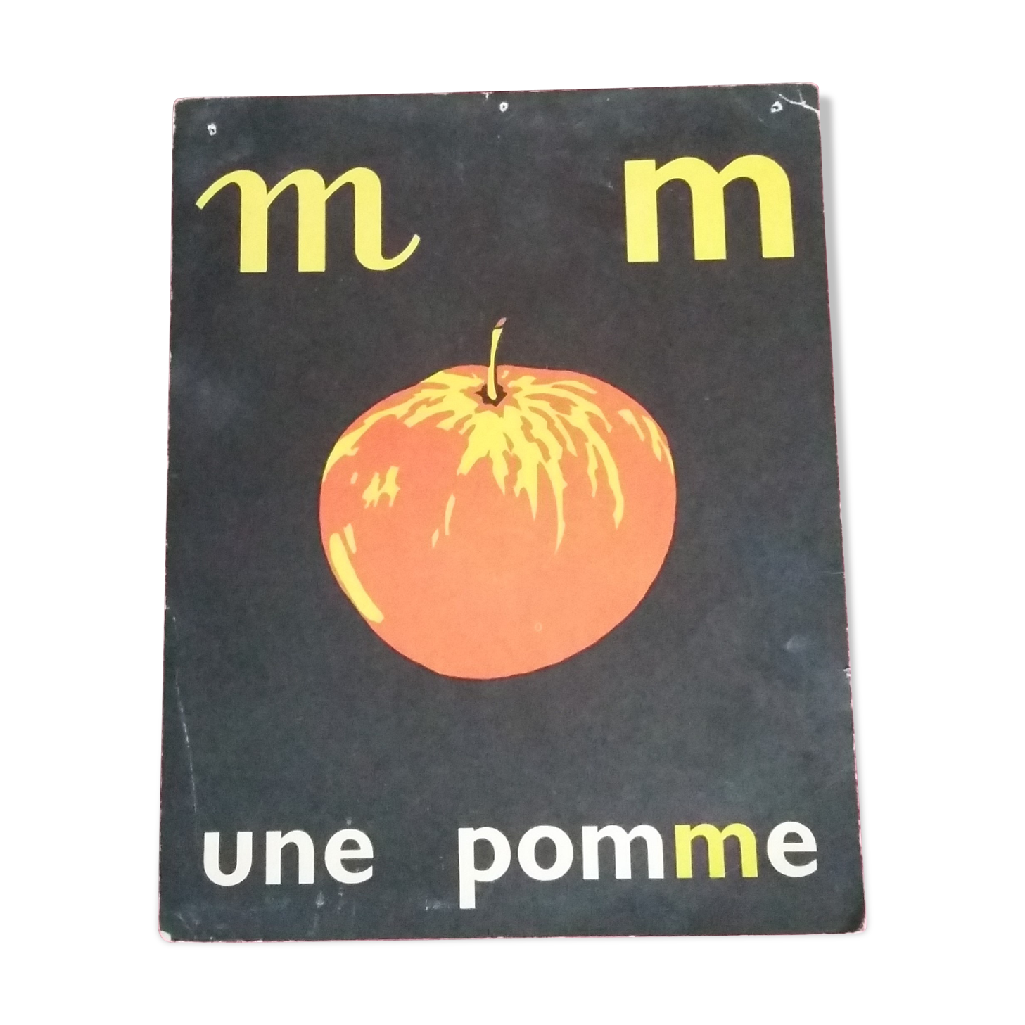 The apple, reading image