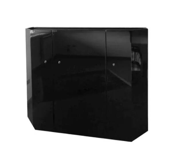 Black lacquered cabinet by Kazuhide Takahama for Cassina, 1980