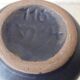 Ceramic vase signed
