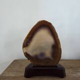 Vintage agate stone lamp
