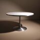 Round Dining & Working Table by Poul Cadovius for France & Son | Denmark 19