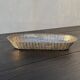 Silver-plated metal bread basket