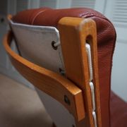 Leather Armchair by Ingmar Relling for Westnofa, Norway, 1970s