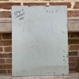 Peinture oil on panel "Rural landscape"