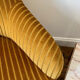 Ochre toad armchair