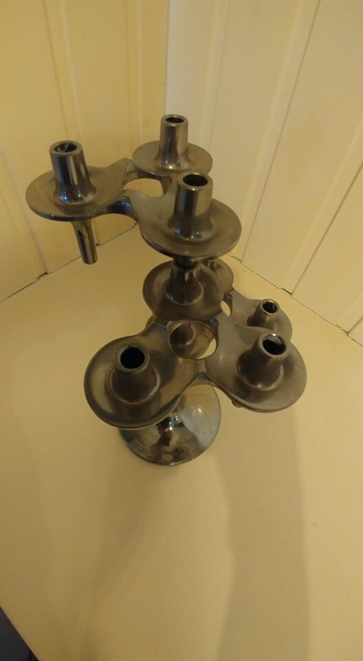 Candlestick by Caesar Stoffi and Fritz Nagel for BMF